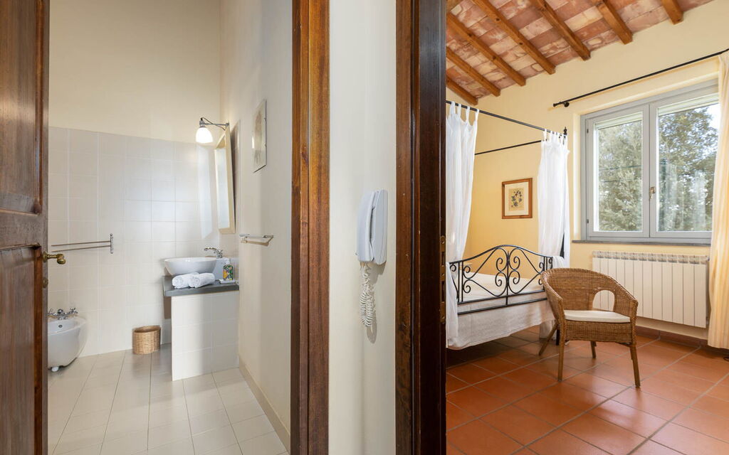 La Certaldina, Luna Apartment: Autumn, Bathroom, Bedroom, Spring, Summer