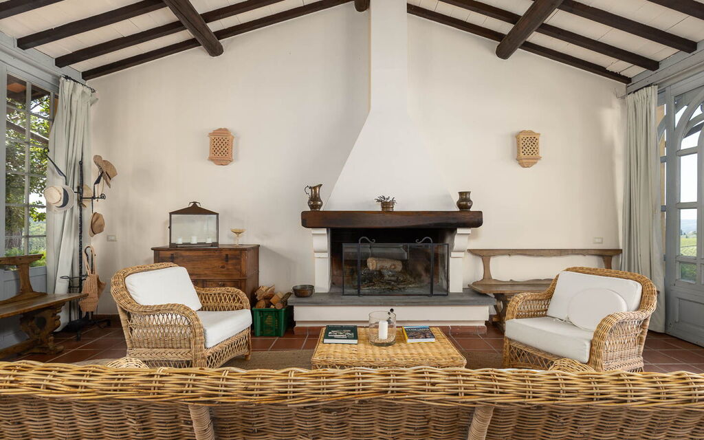 La Certaldina, Luna Apartment: Autumn, Common Room, Living Room, Spring, Summer