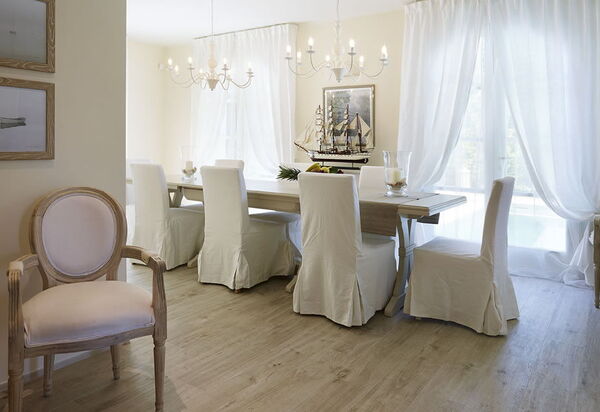 The Pool Villa in Forte dei Marmi: Autumn, Dining Room, Spring, Summer