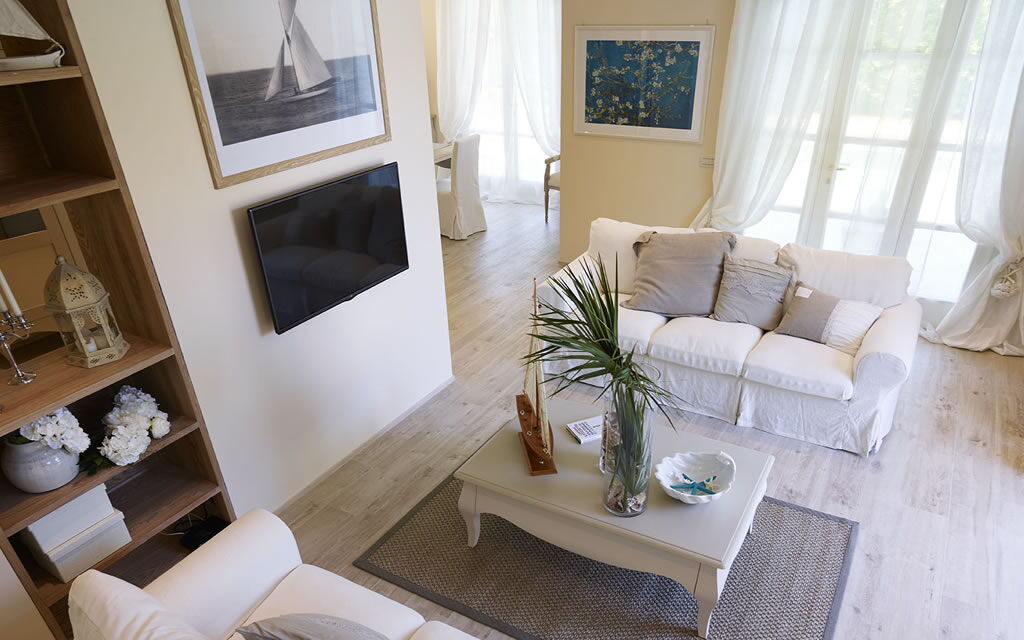 The Pool Villa in Forte dei Marmi: Autumn, Living Room, Spring, Summer