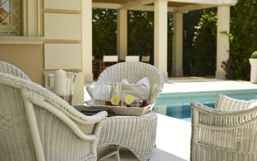 The Pool Villa in Forte dei Marmi: Autumn, Balcony / Terrace / Patio, Pool, Spring, Summer
