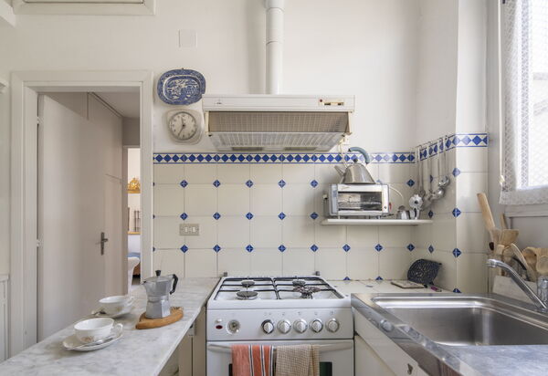La Terrazza in Centro, Genova: Autumn, Kitchen, Spring, Summer