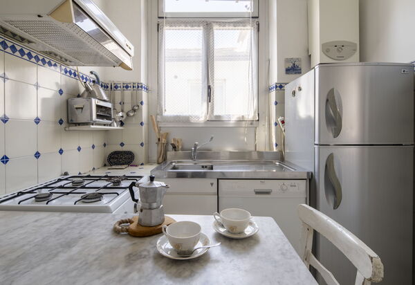 La Terrazza in Centro, Genova: Autumn, Kitchen, Spring, Summer