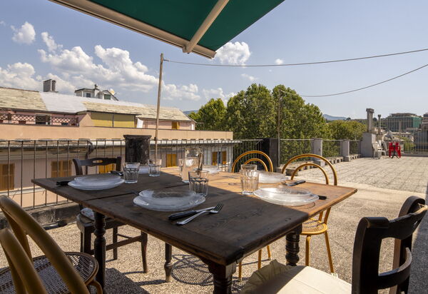 La Terrazza in Centro, Genova: Autumn, Balcony / Terrace / Patio, Spring, Summer