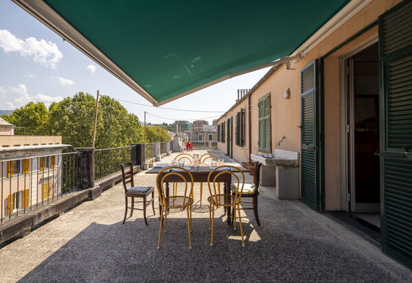 La Terrazza in Centro, Genova: Autumn, Balcony / Terrace / Patio, Spring, Summer