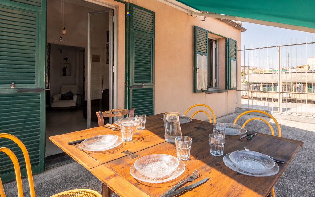 La Terrazza in Centro, Genova: Autumn, Balcony / Terrace / Patio, Spring, Summer