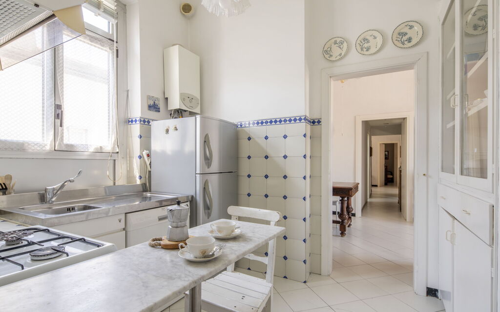 La Terrazza in Centro, Genova: Autumn, Kitchen, Spring, Summer