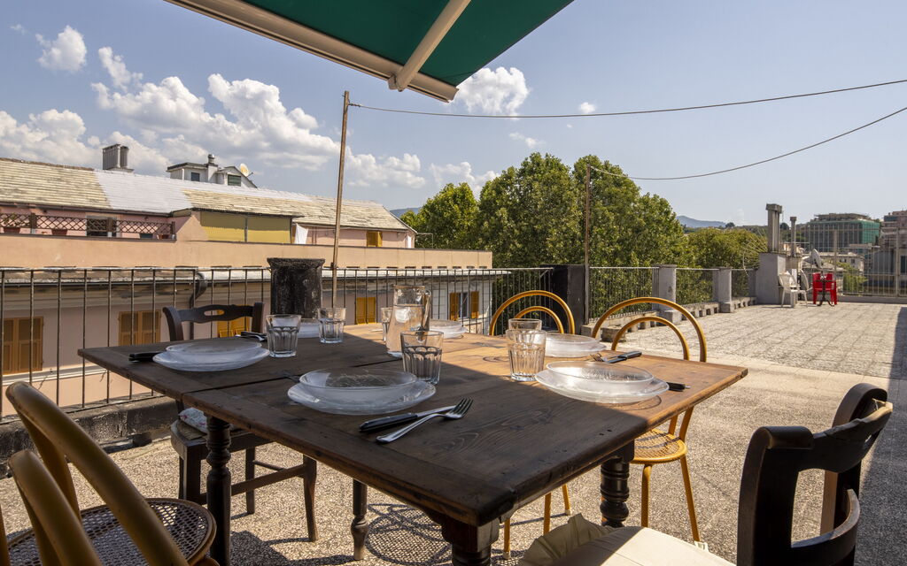 La Terrazza in Centro, Genova: Autumn, Balcony / Terrace / Patio, Spring, Summer