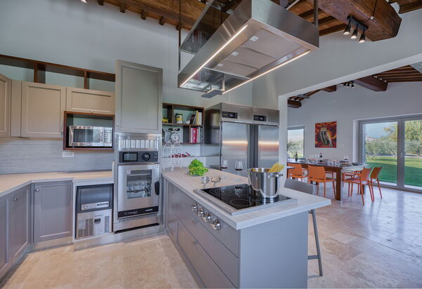 La Calcinaia Country House, Bucine: Autumn, Kitchen, Spring, Summer