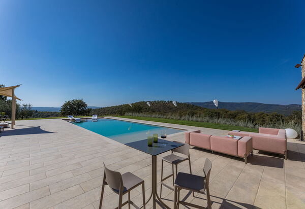 La Calcinaia Country House, Bucine: Autumn, Pool, Spring, Summer
