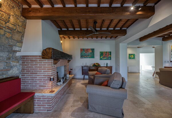La Calcinaia Country House, Bucine: Autumn, Living Room, Spring, Summer