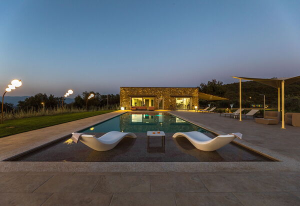 La Calcinaia Country House, Bucine: Autumn, Pool, Spring, Summer