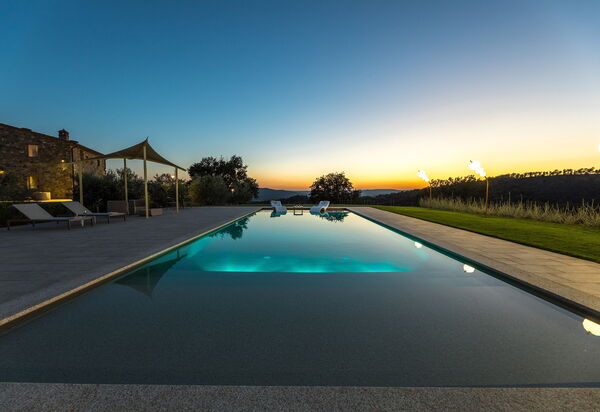 La Calcinaia Country House, Bucine: Autumn, Pool, Spring, Summer