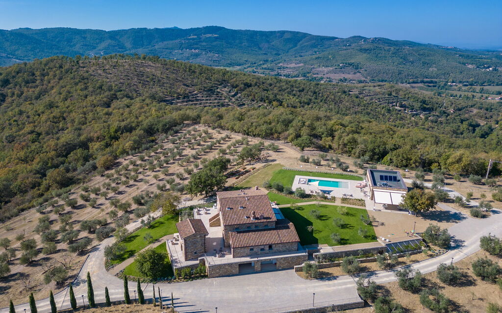 La Calcinaia Country House, Bucine: Autunno, Estate, Primavera, Vista Panoramica