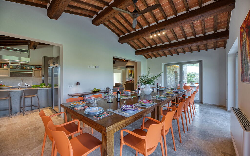 La Calcinaia Country House, Bucine: Autunno, Estate, Primavera, Sala da pranzo