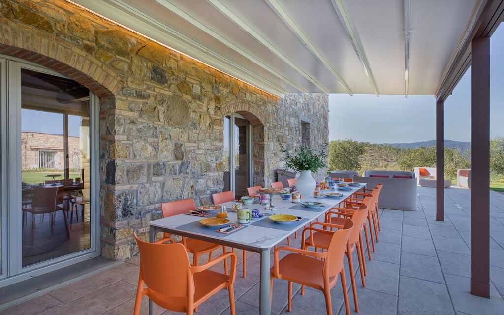 La Calcinaia Country House, Bucine: Autunno, Estate, Giardino, Primavera