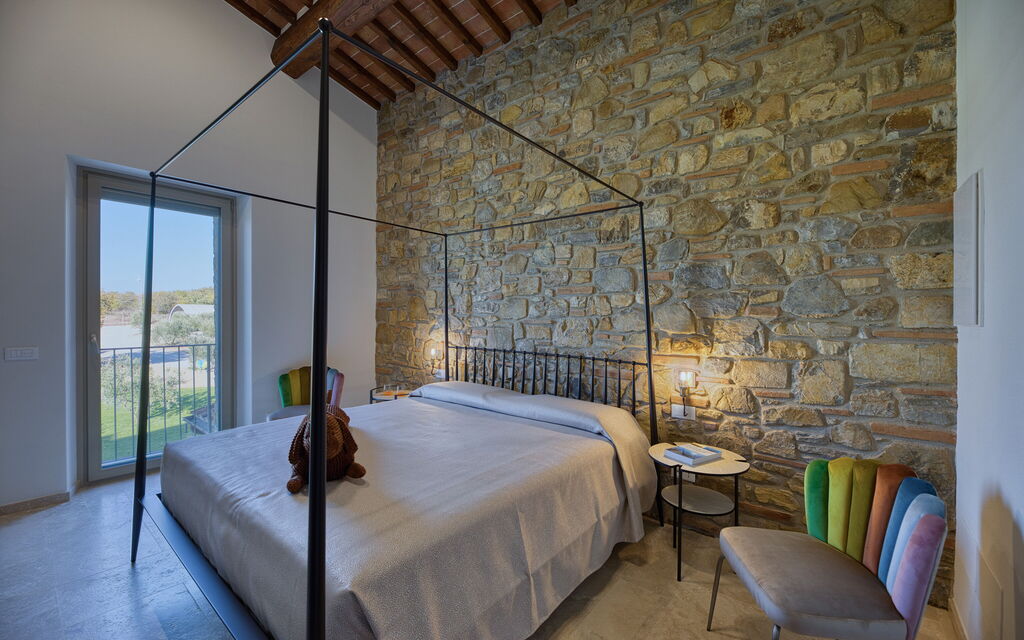 La Calcinaia Country House, Bucine: Autunno, Camera da letto, Estate, Primavera