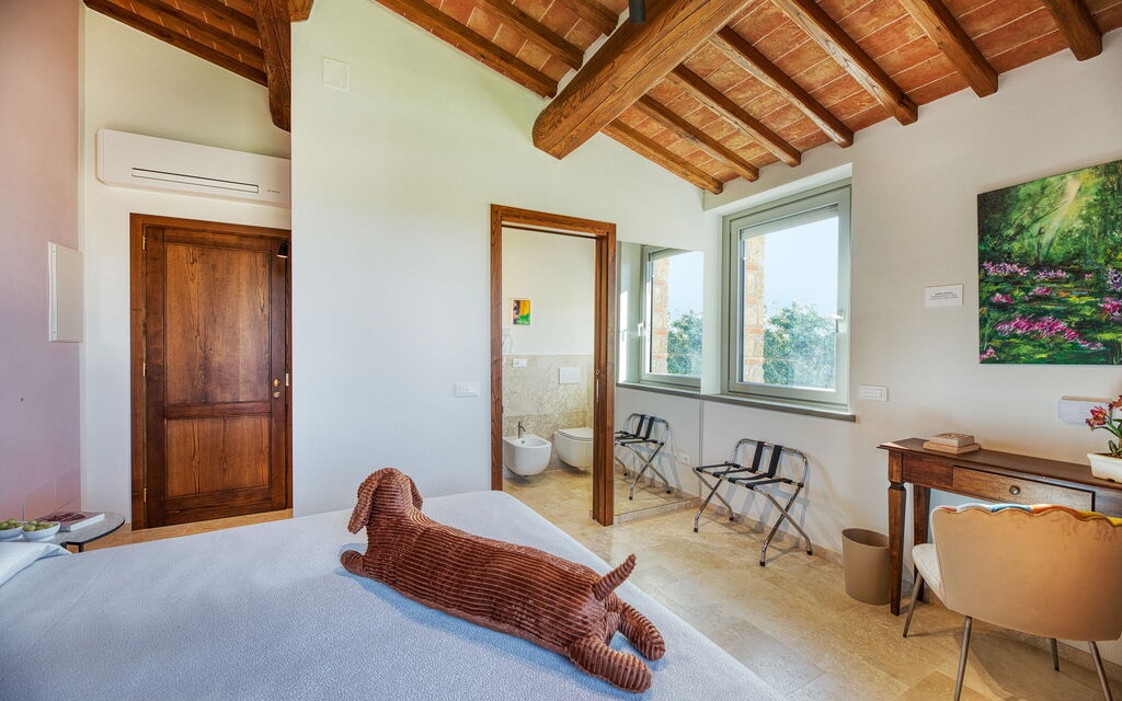 La Calcinaia Country House, Bucine: Autunno, Camera da letto, Estate, Primavera