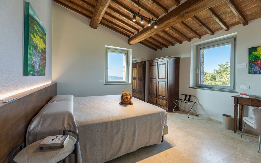 La Calcinaia Country House, Bucine: Autunno, Camera da letto, Estate, Primavera