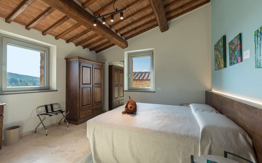 La Calcinaia Country House, Bucine: Autunno, Camera da letto, Estate, Primavera
