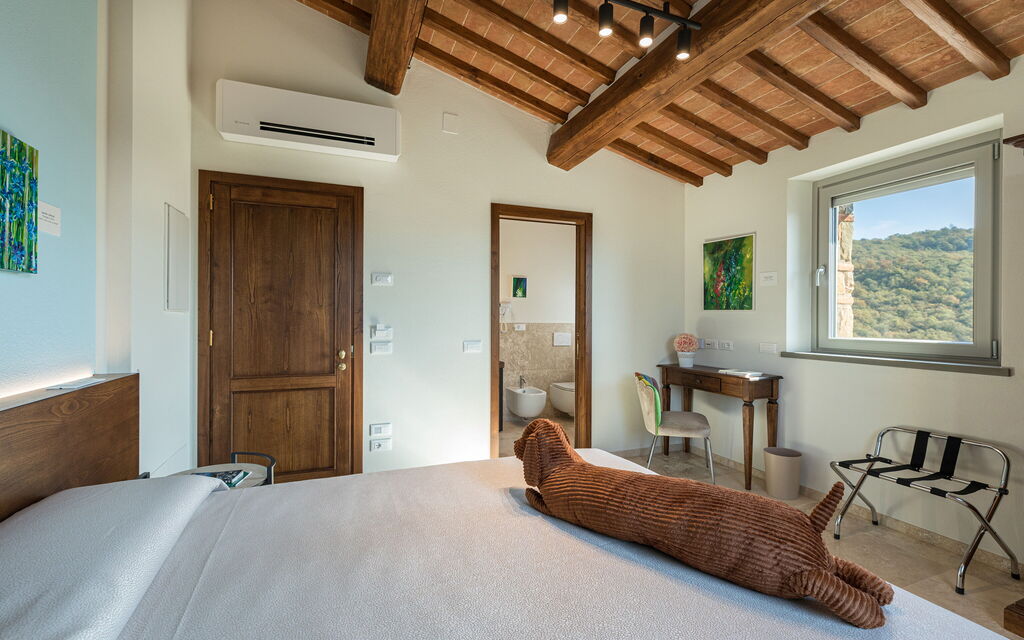 La Calcinaia Country House, Bucine: Autunno, Camera da letto, Estate, Primavera