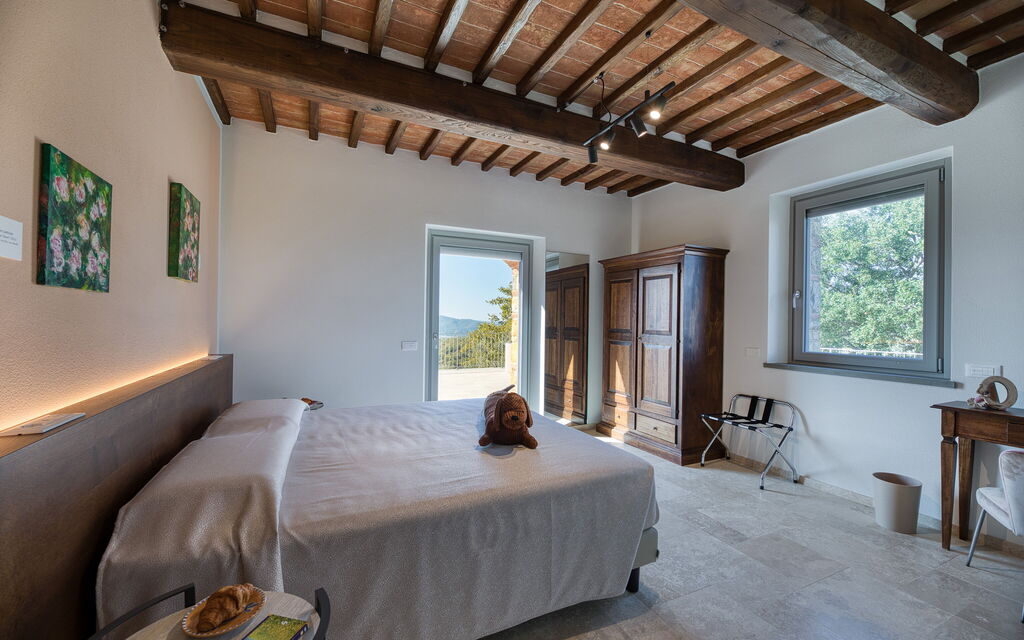 La Calcinaia Country House, Bucine: Autunno, Camera da letto, Estate, Primavera