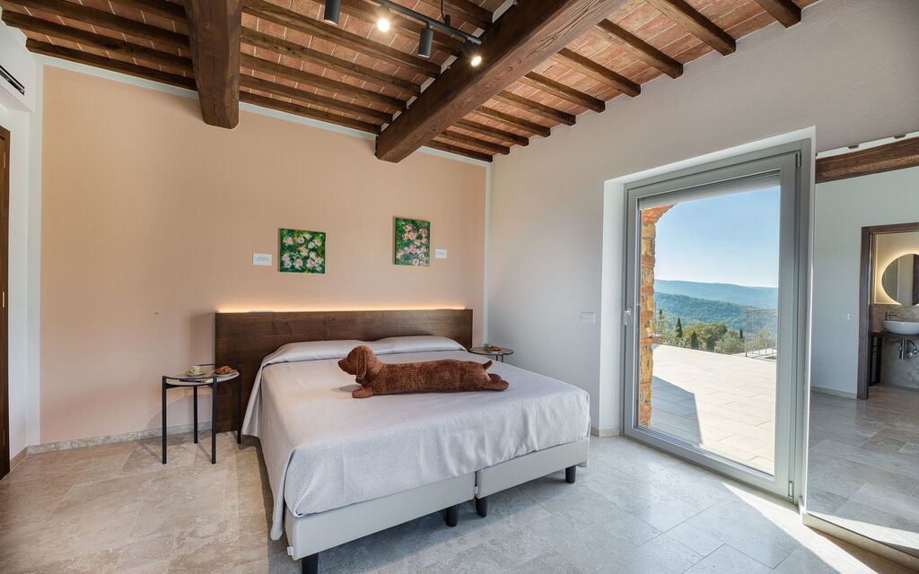 La Calcinaia Country House, Bucine: Autunno, Camera da letto, Estate, Primavera