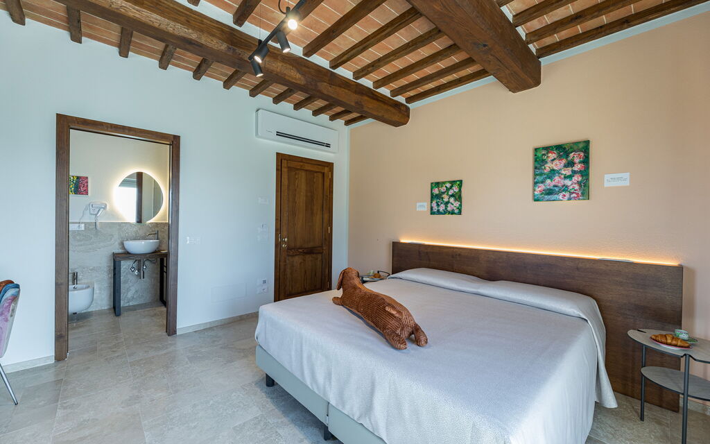 La Calcinaia Country House, Bucine: Autunno, Camera da letto, Estate, Primavera