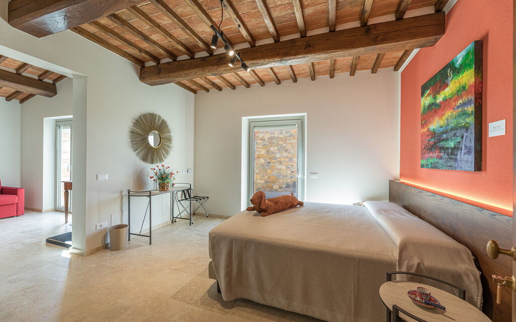 La Calcinaia Country House, Bucine: Autunno, Camera da letto, Estate, Primavera