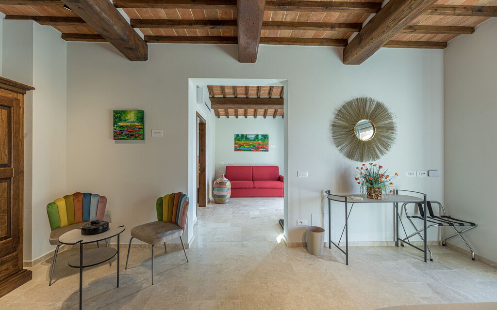 La Calcinaia Country House, Bucine: Autunno, Camera da letto, Estate, Primavera