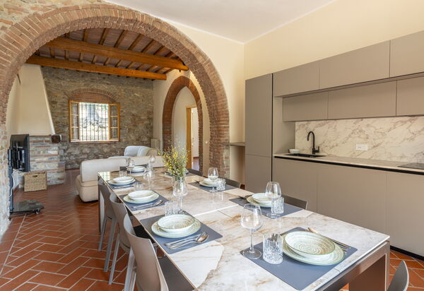 Casale le Lupe Apartments: Autunno, Cucina, Estate, Primavera, Soggiorno