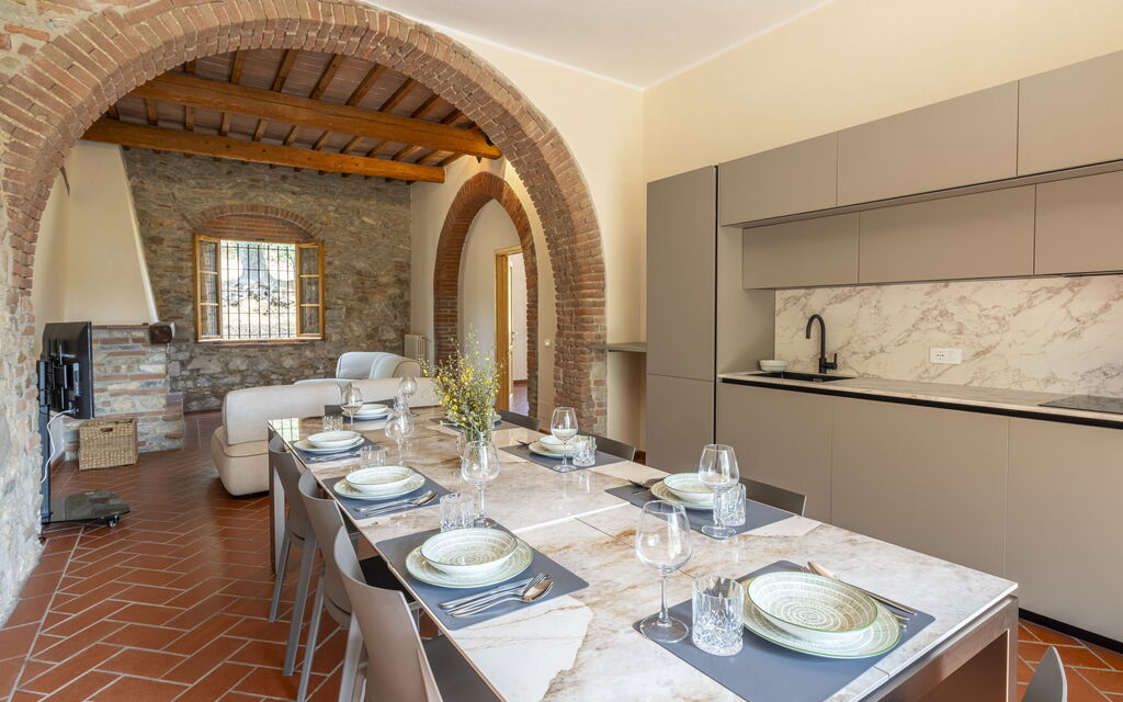Casale le Lupe Apartments - : Autumn, Kitchen, Living Room, Spring, Summer