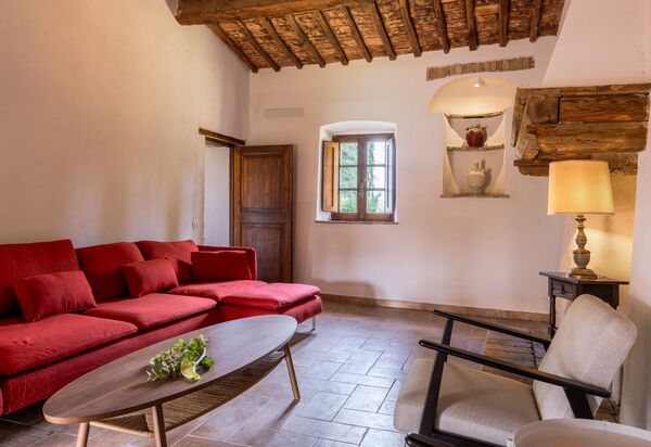 Casa Clara Pool, Casole Elsa, Monti: Autumn, Living Room, Spring, Summer