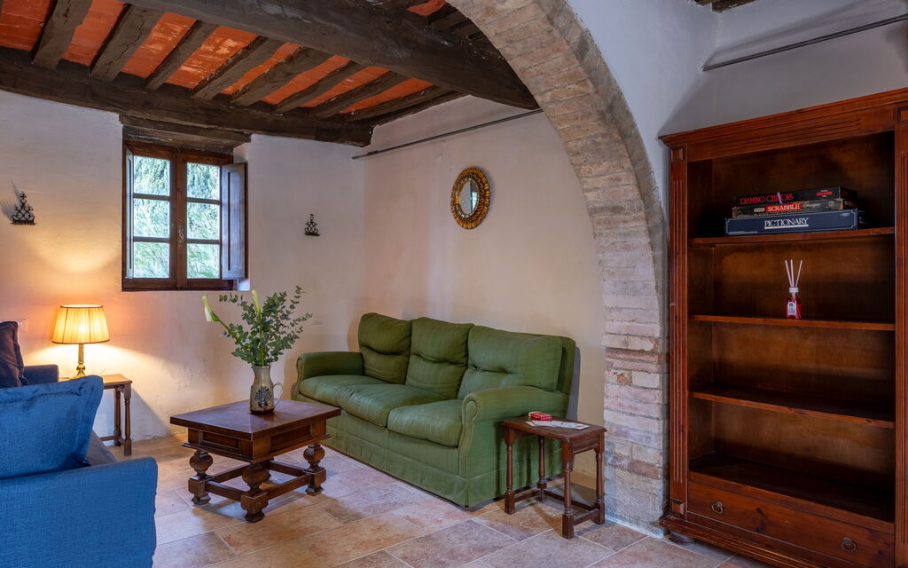 Casa Clara Pool, Casole Elsa, Monti: Autumn, Living Room, Spring, Summer