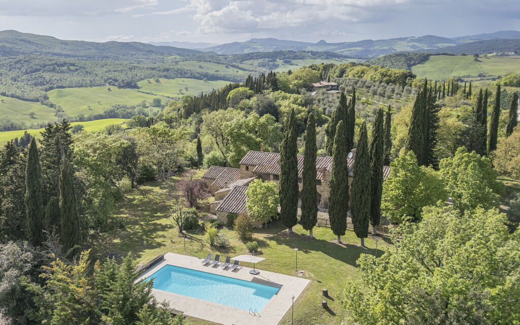 Casa Clara Pool, Casole Elsa, Monti: Autumn, Scenic View, Spring, Summer