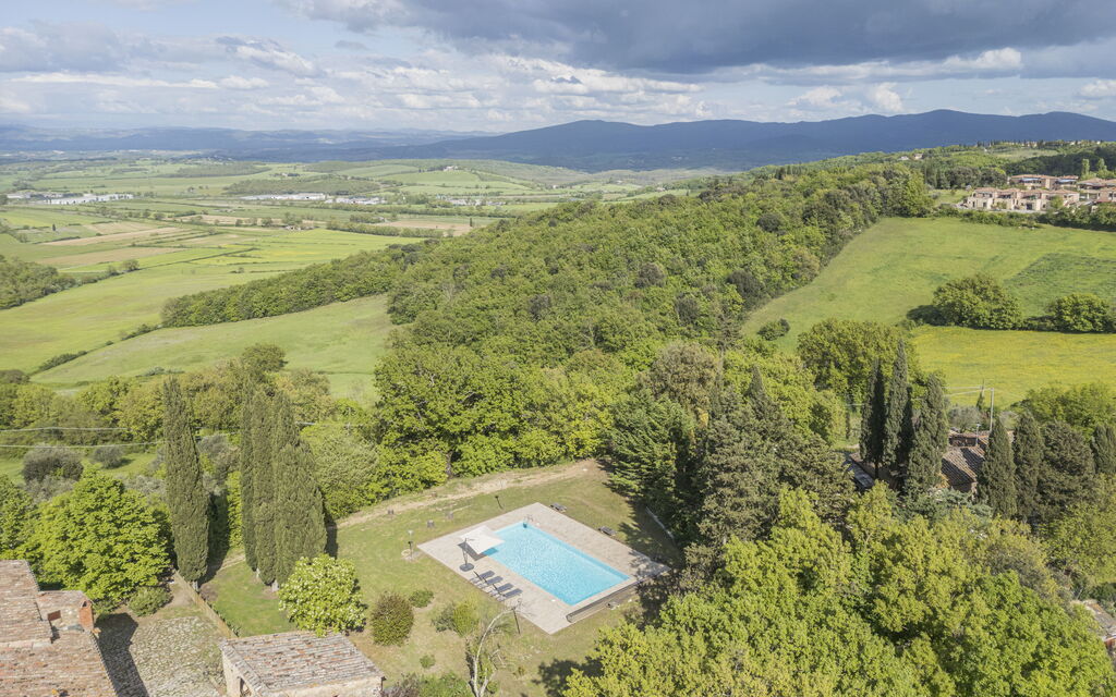 Casa Clara Pool, Casole Elsa, Monti: Autumn, Scenic View, Spring, Summer