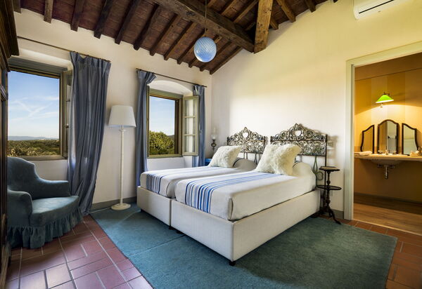 Villa Bellaria, Private Pool, Bolgheri: Autunno, Camera da letto, Estate, Primavera