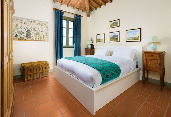 Villa Bellaria, Private Pool, Bolgheri: Camera da letto