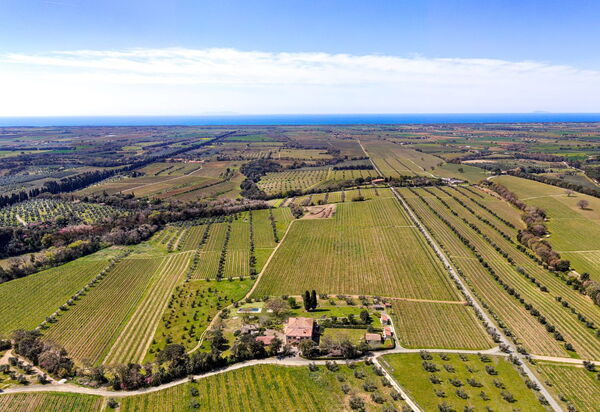 Villa Bellaria, Private Pool, Bolgheri: Autunno, Estate, Primavera, Vista Panoramica