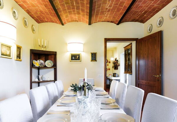 Villa Bellaria, Private Pool, Bolgheri: Autunno, Estate, Primavera, Sala da pranzo