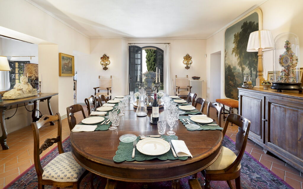 Villa Bellaria, Private Pool, Bolgheri: Autunno, Estate, Primavera, Sala da pranzo