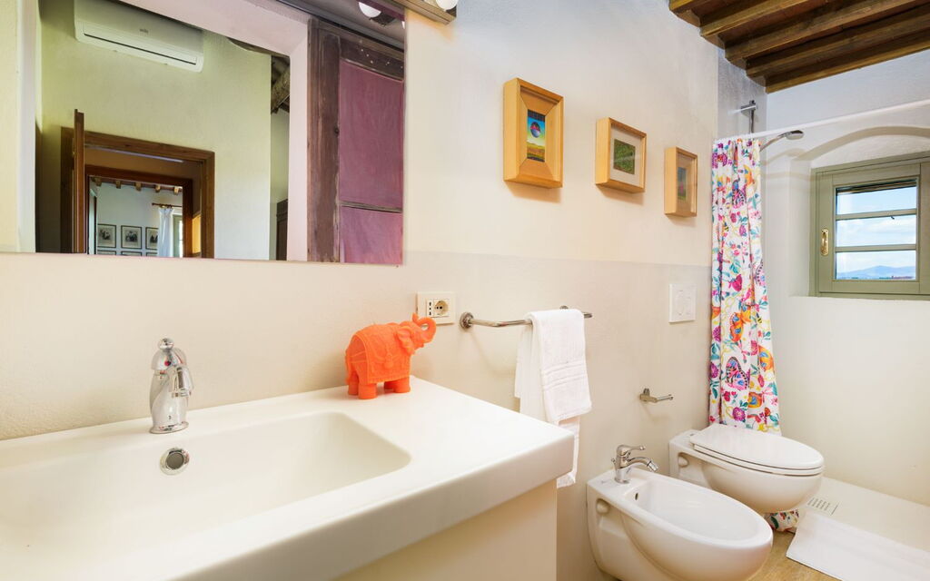 Villa Bellaria, Private Pool, Bolgheri: Bagno
