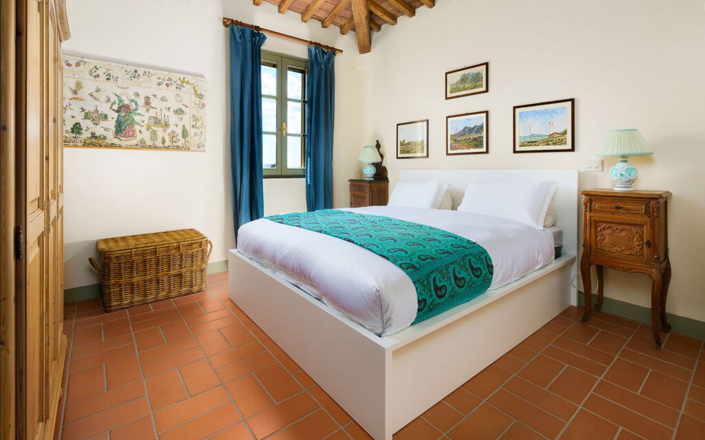 Villa Bellaria, Private Pool, Bolgheri: Camera da letto