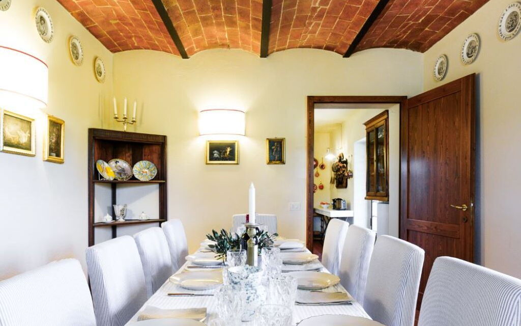 Villa Bellaria, Private Pool, Bolgheri: Autunno, Estate, Primavera, Sala da pranzo
