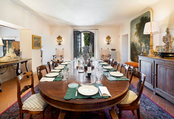Villa Mare, Bolgheri: Autunno, Estate, Primavera, Sala da pranzo