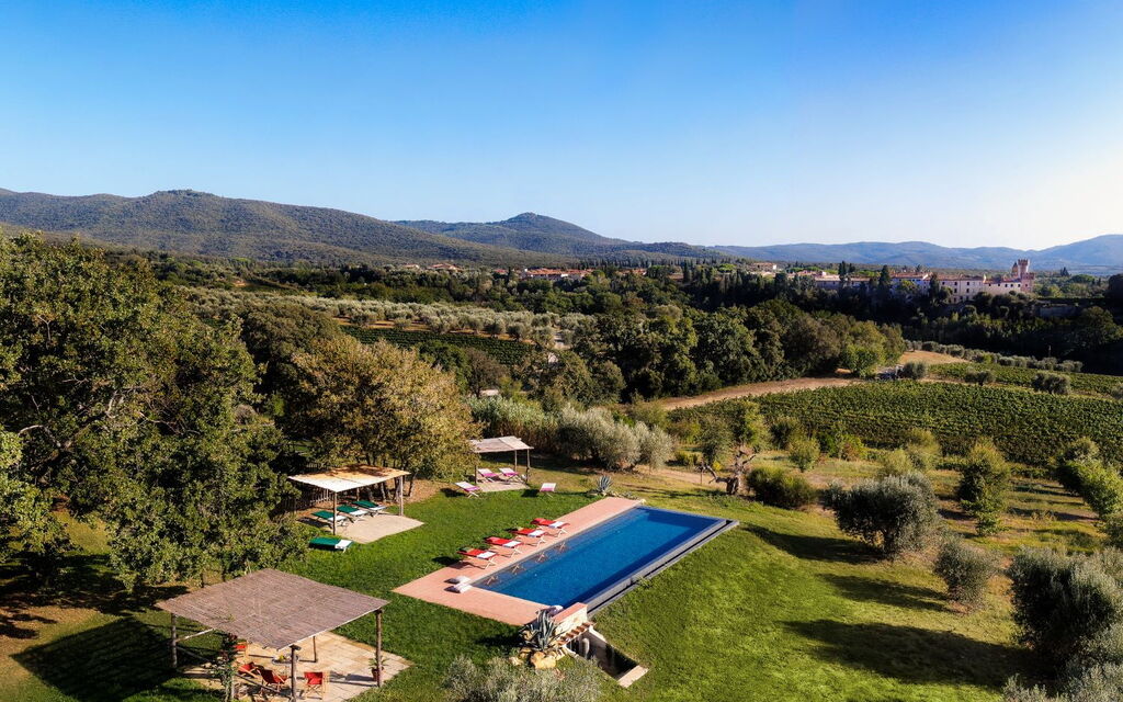 Villa Mare, Bolgheri: Autunno, Estate, Piscina, Primavera, Vista Panoramica