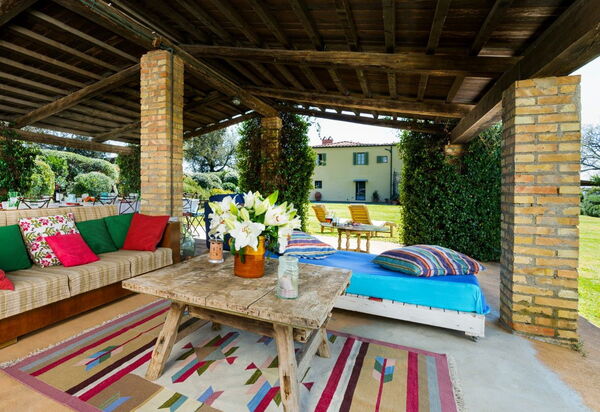 Villa Monte, Bolgheri: Autunno, Estate, Giardino, Primavera