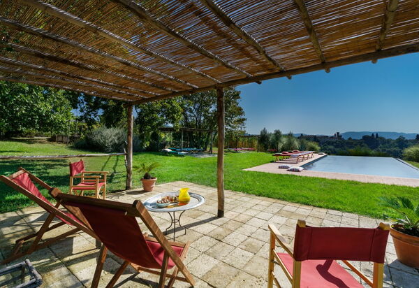Villa Monte, Bolgheri: Autunno, Estate, Giardino, Piscina, Primavera
