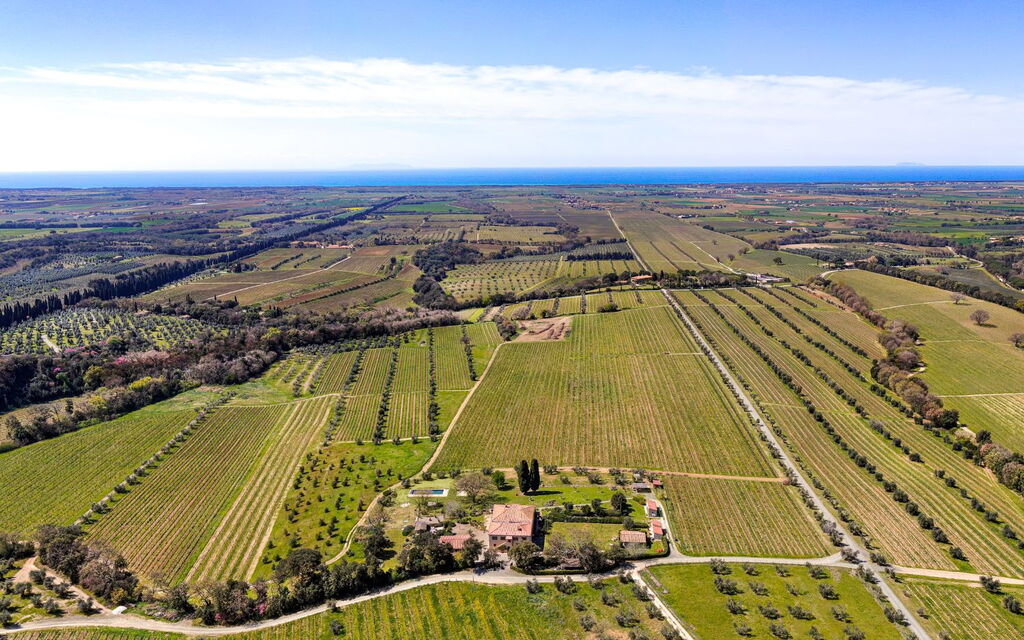 Casa Stalletta, Hot Tub, Bolgheri: Autunno, Estate, Primavera, Vista Panoramica
