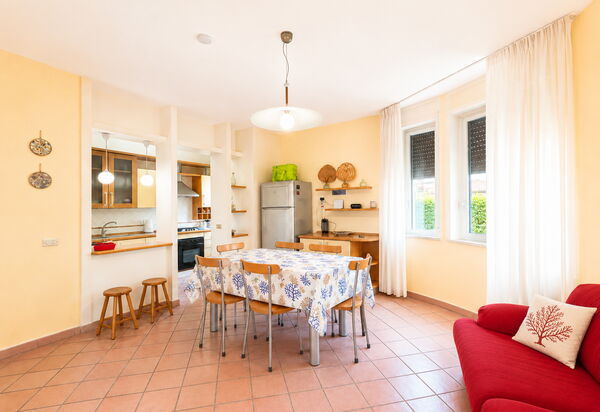 Villa Sandra: Autunno, Cucina, Estate, Primavera, Sala da pranzo, Soggiorno